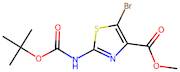 Methyl 5-bromo-2-((tert-butoxycarbonyl)amino)thiazole-4-carboxylate