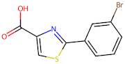 2-(3-Bromophenyl)thiazole-4-carboxylic acid