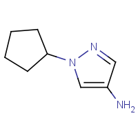 1-cyclopentylpyrazol-4-amine