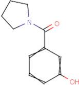 3-[(Pyrrolidin-1-yl)carbonyl]phenol