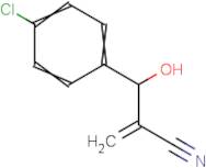 2-[(4-Chlorophenyl)(hydroxy)methyl]prop-2-enenitrile