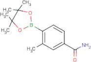 (4-Carbamoyl-2-methylphenyl)boronic acid, pinacol ester