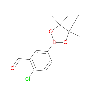 2-Chloro-5-(4,4,5,5-tetramethyl-1,3,2-dioxaborolan-2-yl)benzaldehyde