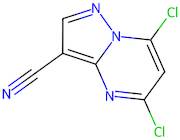 5,7-Dichloropyrazolo[1,5-a]pyrimidine-3-carbonitrile