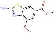 Methyl 2-amino-4-methoxybenzo[d]thiazole-6-carboxylate