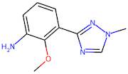 2-Methoxy-3-(1-methyl-1H-1,2,4-triazol-3-yl)aniline