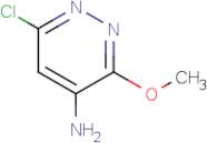 6-Chloro-3-methoxypyridazin-4-amine