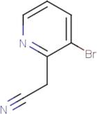 2-(3-Bromopyridin-2-yl)acetonitrile