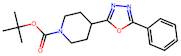 tert-Butyl 4-(5-phenyl-1,3,4-oxadiazol-2-yl)piperidine-1-carboxylate