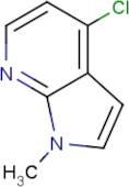 4-Chloro-1-methyl-1H-pyrrolo[2,3-b]pyridine