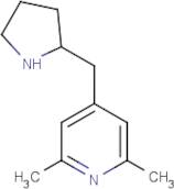 2,6-Dimethyl-4-(2-pyrrolidinylmethyl)pyridine