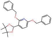 2,6-Bis(benzyloxy)-3-(4,4,5,5-tetramethyl-1,3,2-dioxaborolan-2-yl)pyridine