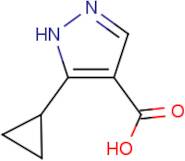 5-Cyclopropyl-1H-pyrazole-4-carboxylic acid