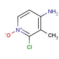 4-Amino-2-chloro-3-methylpyridin-1-ium-1-olate