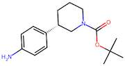 (S)-tert-Butyl 3-(4-aminophenyl)piperidine-1-carboxylate