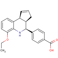 4-[(3aS,4R,9bR)-6-Ethoxy-3H,3aH,4H,5H,9bH-cyclopenta[c]quinolin-4-yl]benzoic acid