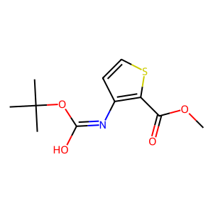 Methyl 3-((tert-butoxycarbonyl)amino)thiophene-2-carboxylate