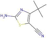 2-Amino-4-(tert-butyl)thiazole-5-carbonitrile