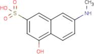 4-Hydroxy-7-methylamino-2-naphthalenesulfonic acid