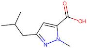 3-Isobutyl-1-methyl-1H-pyrazole-5-carboxylic acid