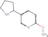 2-Methoxy-5-(2-pyrrolidinyl)pyridine