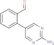 2-(2-Aminopyrimidin-5-yl)benzaldehyde