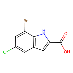 7-Bromo-5-chloro-1H-indole-2-carboxylic acid