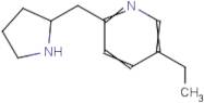 5-Ethyl-2-(2-pyrrolidinylmethyl)pyridine