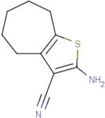 2-Amino-5,6,7,8-tetrahydro-4h-cyclohepta[b]thiophene-3-carbonitrile