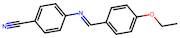 (E)-4-((4-Ethoxybenzylidene)amino)benzonitrile