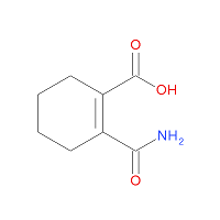 2-Carbamoylcyclohex-1-ene-1-carboxylic acid