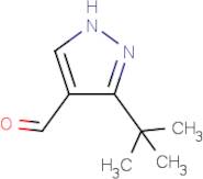 3-tert-Butyl-1H-pyrazole-4-carbaldehyde