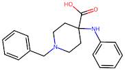 1-Benzyl-4-(phenylamino)piperidine-4-carboxylic acid