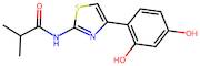 N-(4-(2,4-Dihydroxyphenyl)thiazol-2-yl)isobutyramide