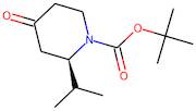 (2R)-2-Isopropyl-4-oxopiperidine, N-BOC protected