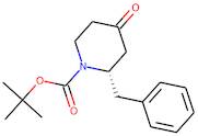 (2S)-2-Benzyl-4-oxopiperidine, N-BOC protected