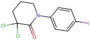 3,3-Dichloro-1-(4-iodophenyl)piperidin-2-one