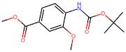 Methyl 4-((tert-butoxycarbonyl)amino)-3-methoxybenzoate