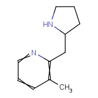 3-Methyl-2-(2-pyrrolidinylmethyl)pyridine