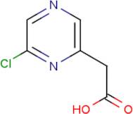 (6-Chloropyrazin-2-yl)acetic acid