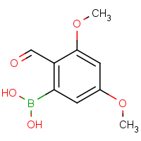 2-Formyl-3,5-dimethoxyphenylboronic acid