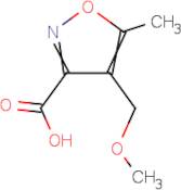 4-(Methoxymethyl)-5-methylisoxazole-3-carboxylic acid