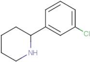 2-(3-Chlorophenyl)piperidine