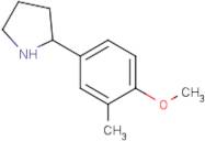 2-(4-Methoxy-3-methylphenyl)pyrrolidine