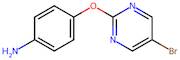 4-((5-Bromopyrimidin-2-yl)oxy)aniline