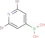 (2,6-Dibromopyridin-4-yl)boronic acid