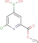 2-Chloro-6-(methoxycarbonyl)pyridine-4-boronic acid