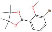 2-(3-Bromo-2-methoxyphenyl)-4,4,5,5-tetramethyl-1,3,2-dioxaborolane