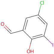 5-Chloro-2-hydroxy-3-iodobenzaldehyde