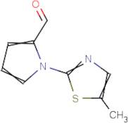 1-(5-Methyl-1,3-thiazol-2-yl)-1H-pyrrole-2-carbaldehyde